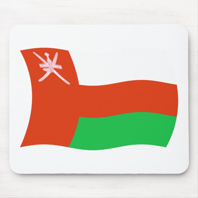Mousepad Bandeira de Omã (Frente)