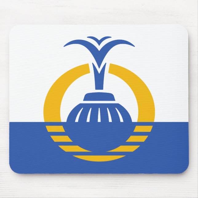 Mousepad Bandeira de Orlando, Flórida. (Frente)