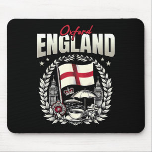 Mousepad Bandeira de Oxford Inglaterra Lembrança de Oxford