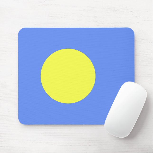 Mousepad bandeira de Palau (Com mouse)