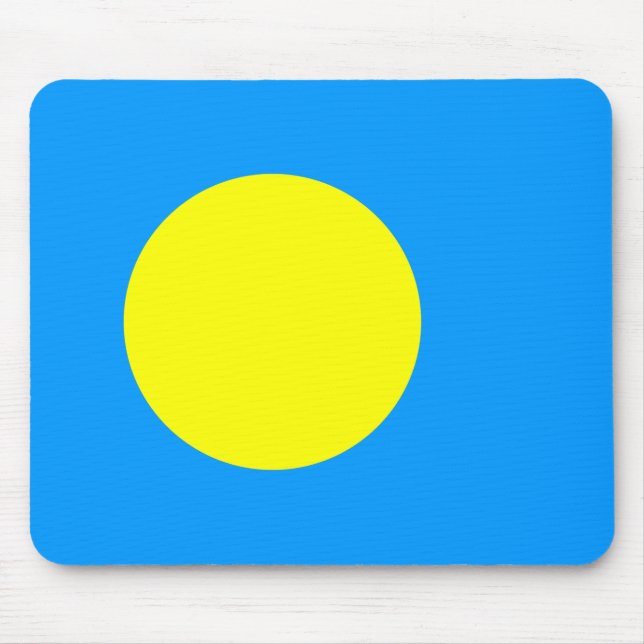 Mousepad Bandeira de Palau (Frente)