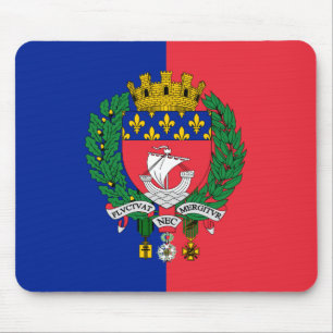 Mousepad Bandeira de Paris, França