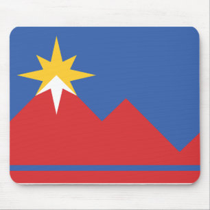 Mousepad Bandeira de Pocatello, Idaho