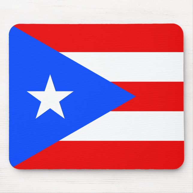 Mousepad Bandeira de Porto Rico (Frente)