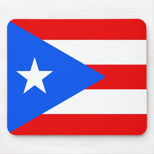 Mousepad Bandeira de Porto Rico (Frente)