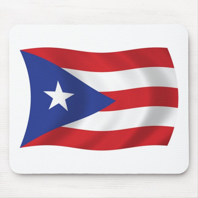 Mousepad Bandeira de Porto Rico (Frente)