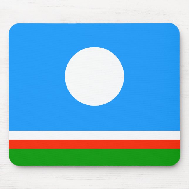 Mousepad Bandeira de Sakha (Frente)