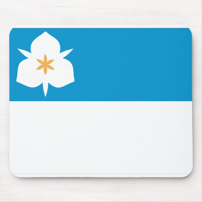 Mousepad Bandeira de Salt Lake City, Utah (Frente)