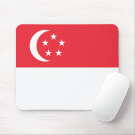 Mousepad bandeira de Singapura