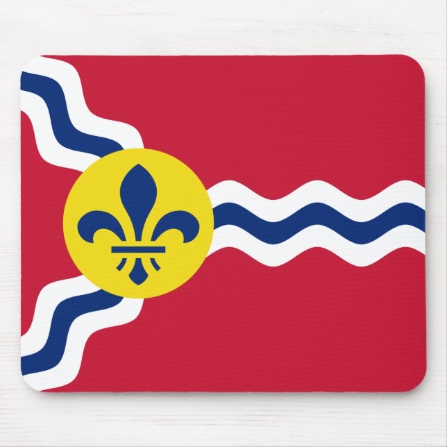 Mousepad Bandeira de St Louis, Missouri (Frente)