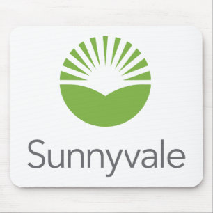 Mousepad Bandeira de Sunnyvale (Califórnia)