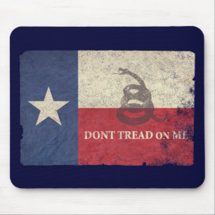 Mousepad Bandeira de Texas e de Gadsden