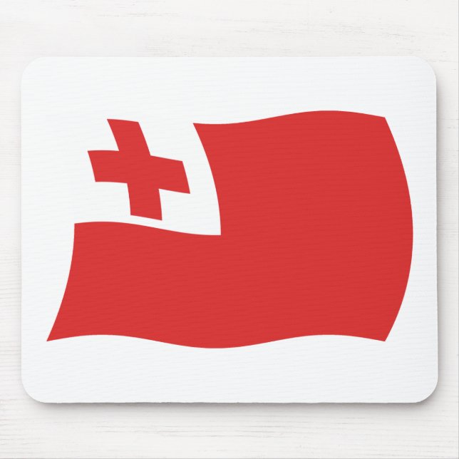 Mousepad Bandeira de Tonga (Frente)