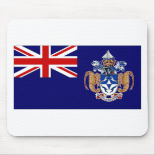 Mousepad Bandeira de Tristan a Dinamarca Cunha