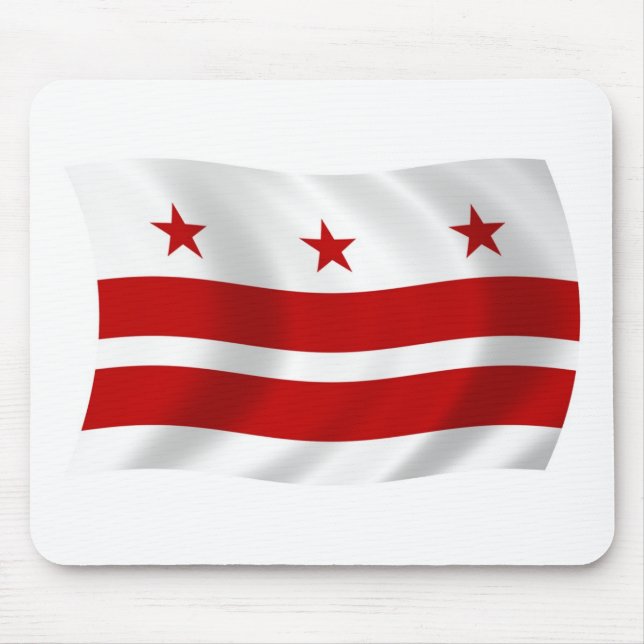 Mousepad Bandeira de Washington D.C. (Frente)