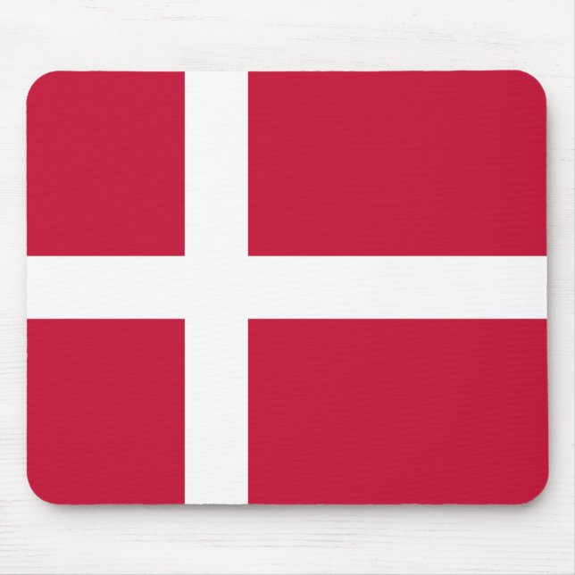 Mousepad Bandeira Dinamarquesa (Frente)