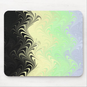 Mousepad Bandeira do Abstrato Cassgender Pride Boho Wavy Ma