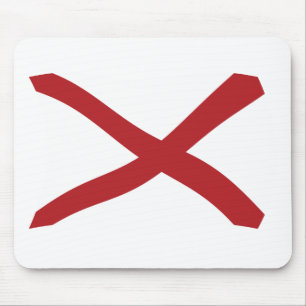 Mousepad Bandeira do Alabama