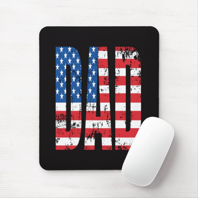 Mousepad bandeira do american dad (Com mouse)