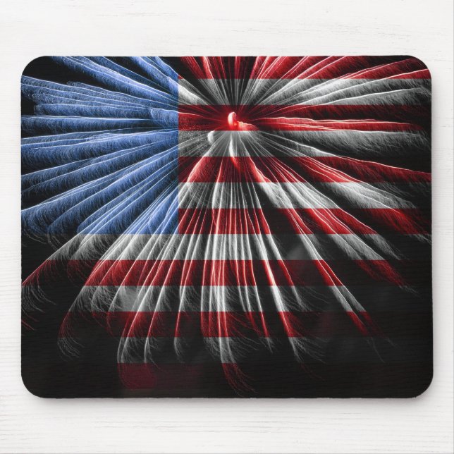 Mousepad Bandeira do American Fireworks (Frente)