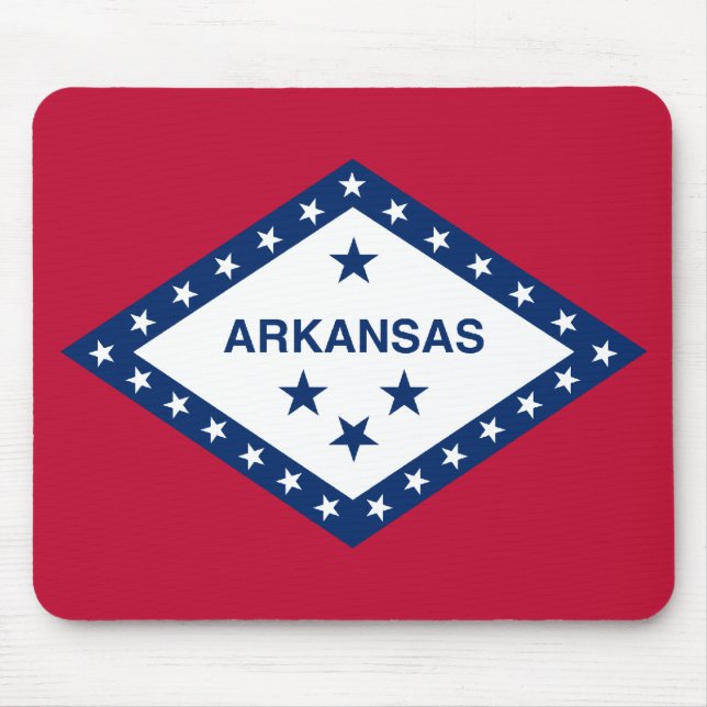 Mousepad Bandeira do Arkansas (Frente)