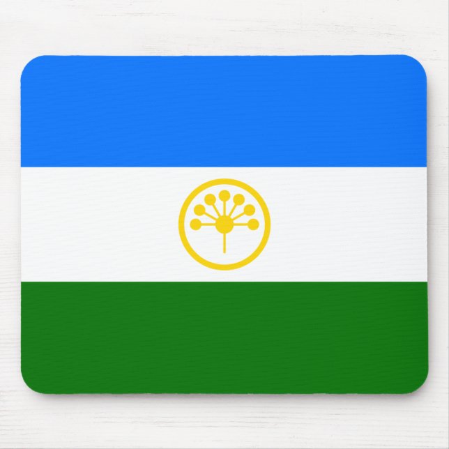Mousepad Bandeira do Bashkortostan (Frente)