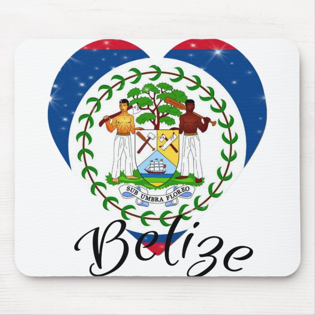 Mousepad Bandeira Do Belize - (Frente)