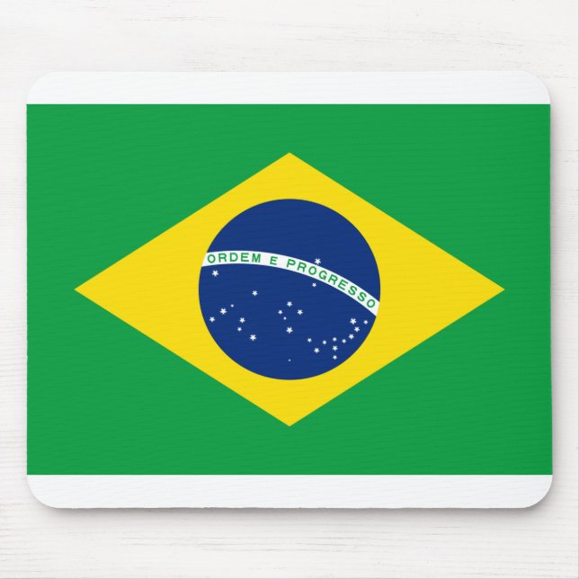 Mousepad Bandeira do Brasil (Frente)