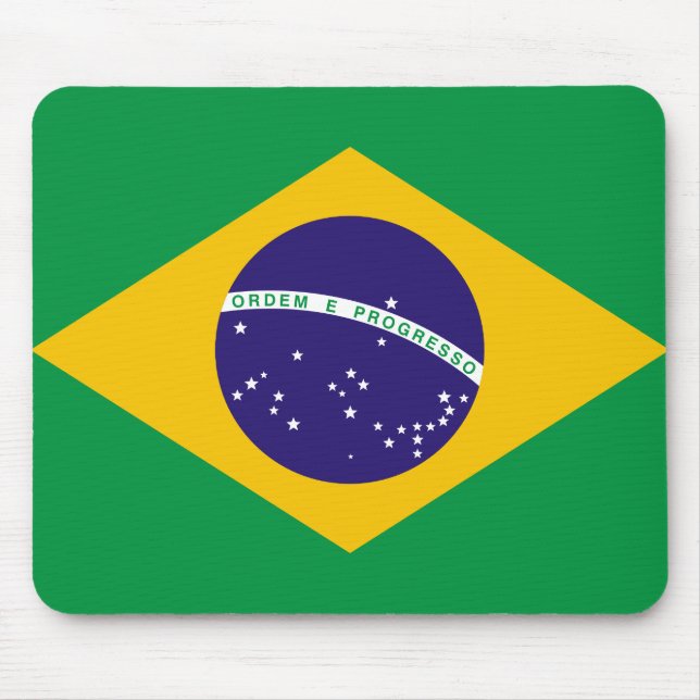 Mousepad Bandeira do Brasil (Frente)