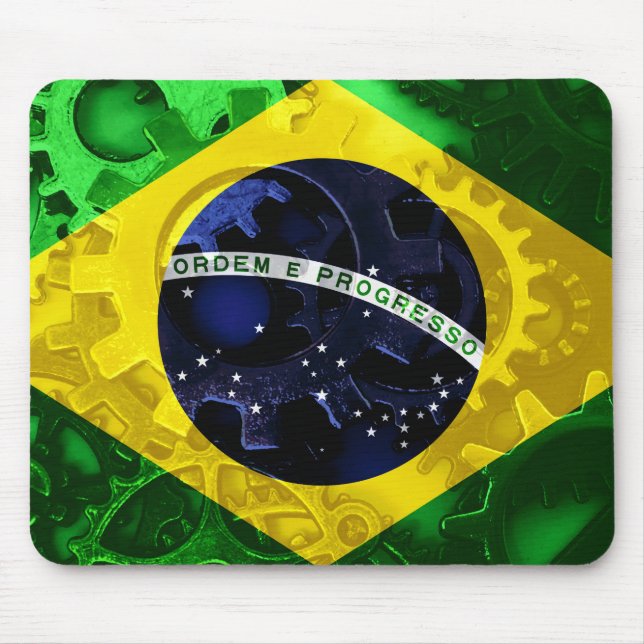 Mousepad Bandeira do Brasil (Frente)