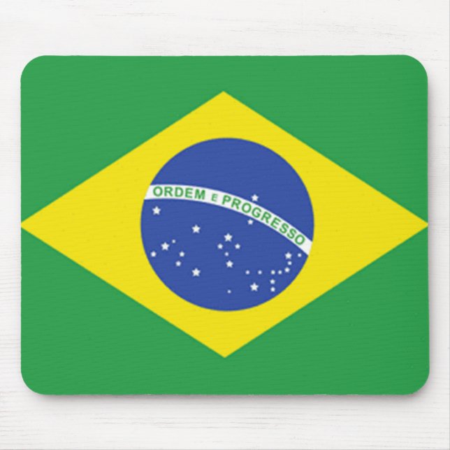 Mousepad Bandeira do Brasil (Frente)