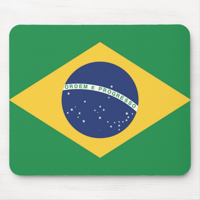 Mousepad Bandeira do Brasil (Frente)