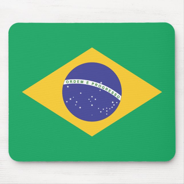 Mousepad bandeira do Brasil (Frente)