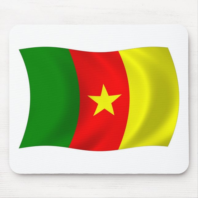 Mousepad Bandeira do Camarões (Frente)