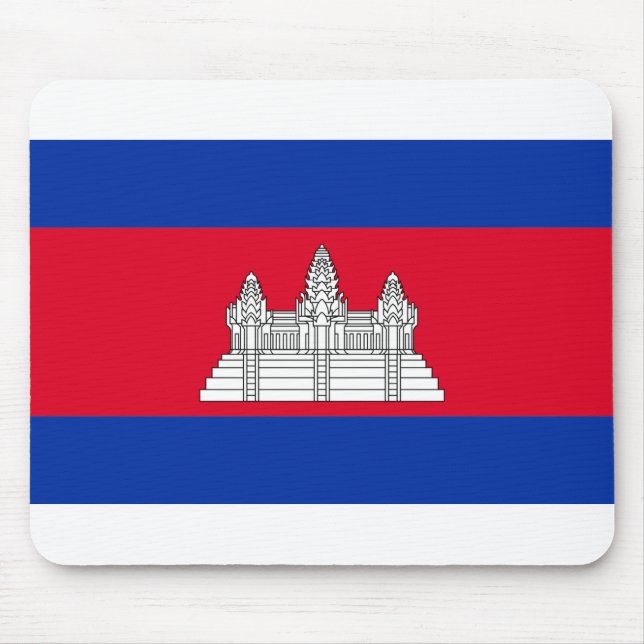 Mousepad Bandeira do Camboja (Frente)