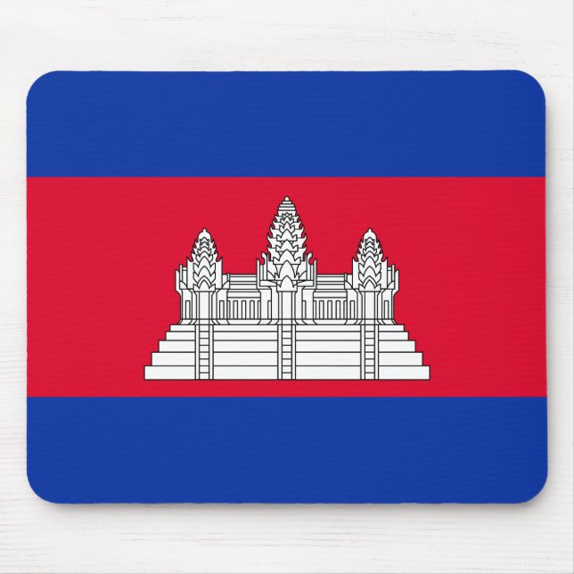 Mousepad Bandeira do Camboja (Frente)