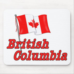 Mousepad Bandeira do Canadá - Colúmbia Britânica