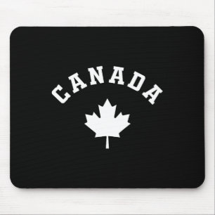 Mousepad Bandeira do Canadá Vacinação canadiana Pesca Pele 