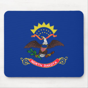 Mousepad Bandeira do Dakota do Norte