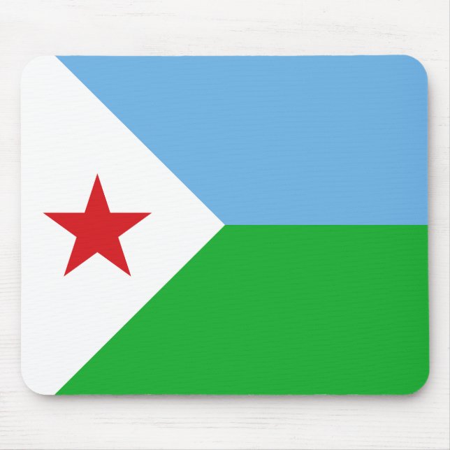 Mousepad Bandeira do Djibuti (Frente)
