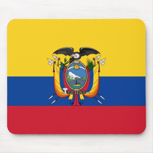 Mousepad Bandeira do Equador (Frente)