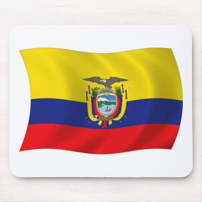 Mousepad Bandeira do Equador (Frente)