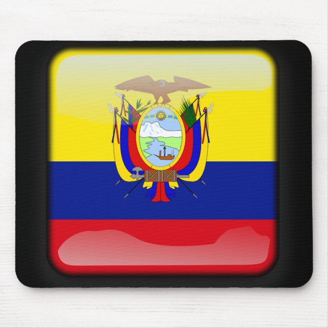 Mousepad Bandeira do Equador (Frente)