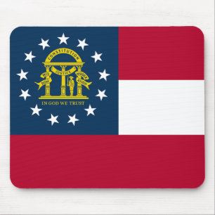 Mousepad Bandeira do estado da Geórgia