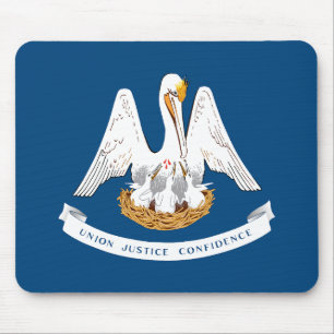 Mousepad Bandeira do Estado da Louisiana