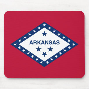 Mousepad Bandeira do estado de Arkansas