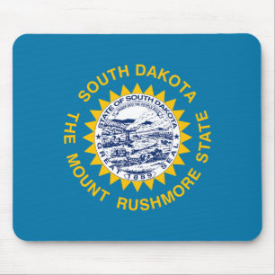 Mousepad Bandeira do Estado de Dakota do Sul