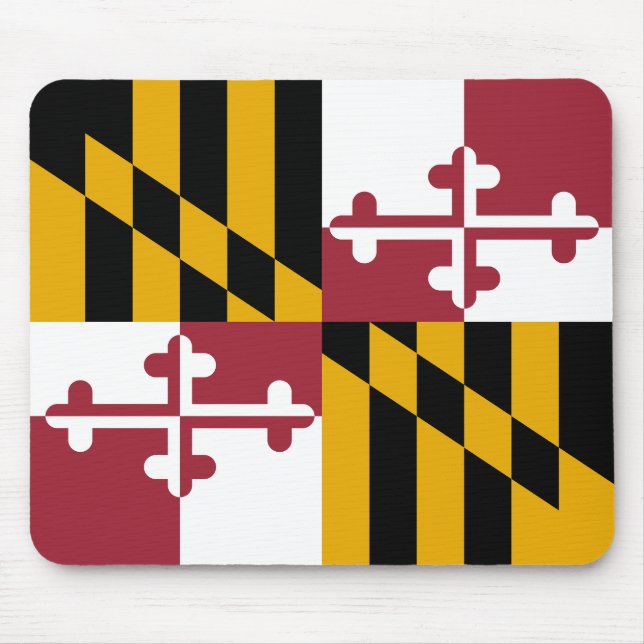 Mousepad Bandeira do estado de Maryland (Frente)