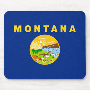 Mousepad Bandeira do Estado de Montana