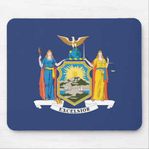 Mousepad Bandeira do Estado de Nova Iorque, EUA